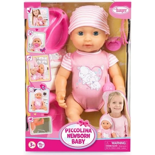 Bayer Piccolina Babydukke 40cm - Tissedukke 94071AA