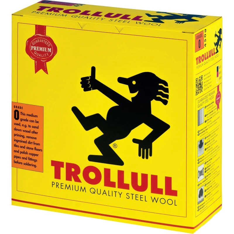 Ståluld Nr. 000 i æske, 450 g