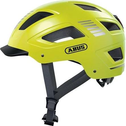 ABUS Hyban 2.0 Signal Cykelhjelm - Gul med LED