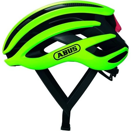 ABUS Airbreaker Landevejshjelm - Neon Yellow - L