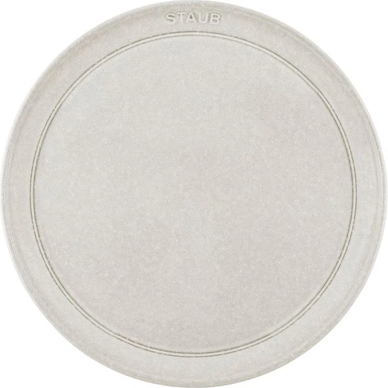 Staub Dining Line Tallerken 22 cm, White Truffle