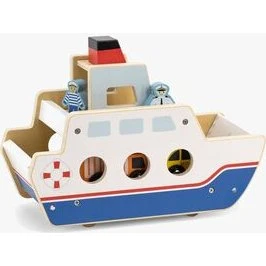 Viga 44684 Træfærge med biler og figurer