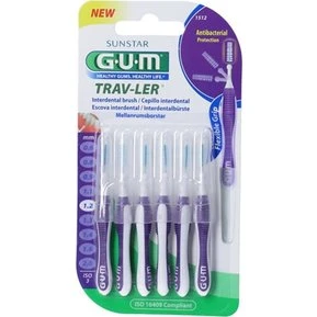 GUM Trav-Ler Mellemrumsbørster 1,2 mm (ISO 3) 6 stk