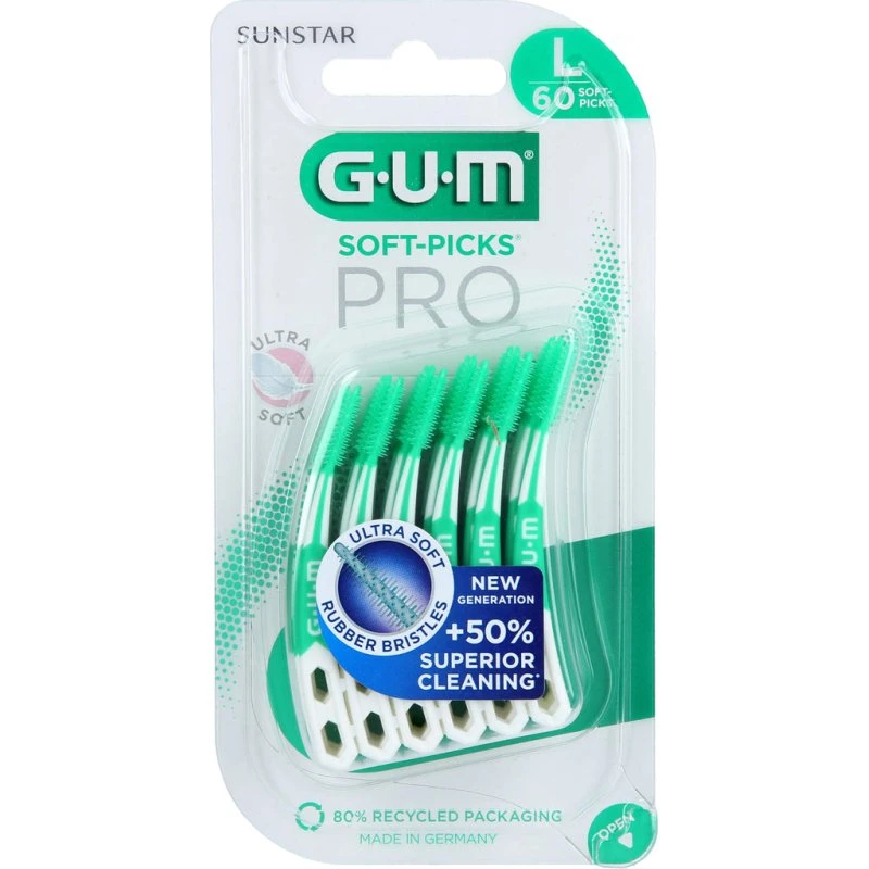 GUM Soft-Picks Pro Large 60 stk