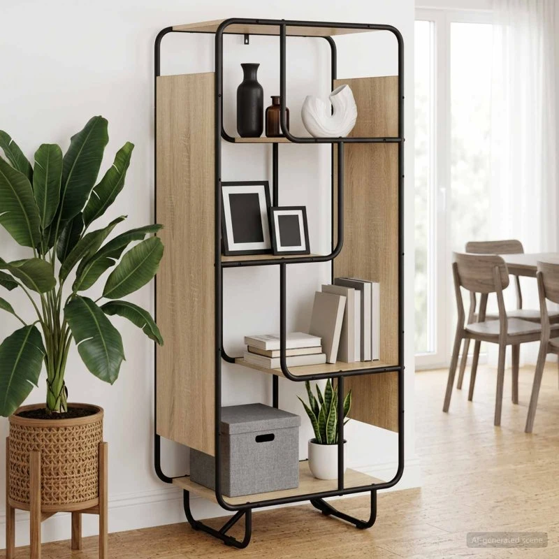 vidaXL Highboard Sonoma-eg 60 x 37,5 x 144 cm