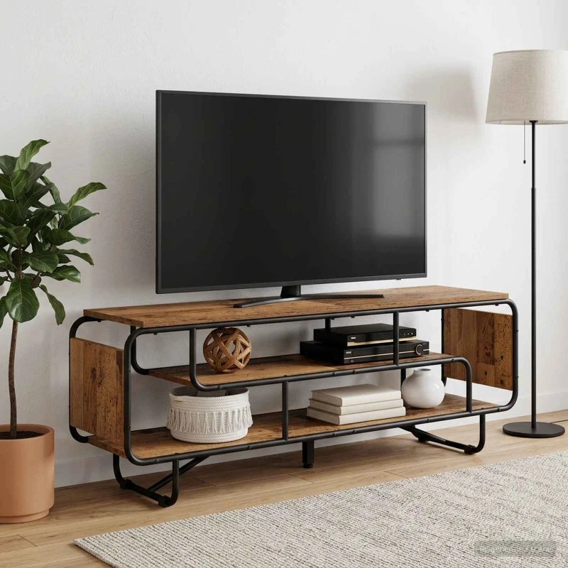 vidaXL TV-bord i gammelt træ, 140 x 36 x 45 cm