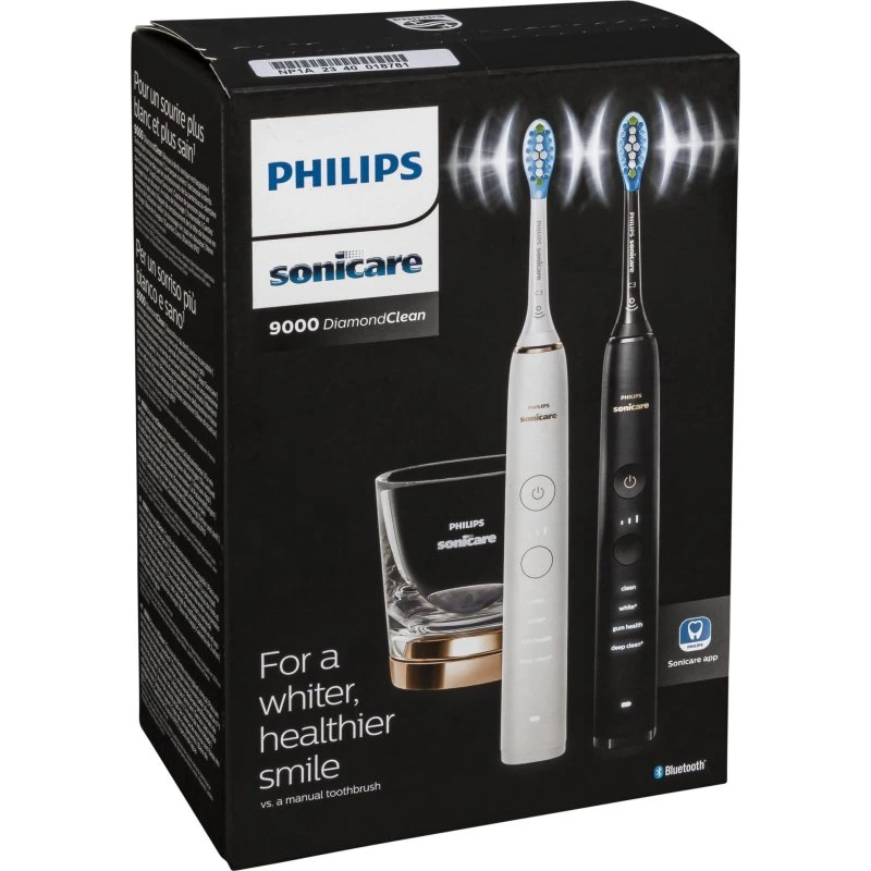 Philips Sonicare DiamondClean 9000 HX9914 eltandbørste, sort/roseguld