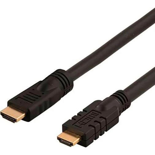 Deltaco Aktivt HDMI-kabel 15 m, sort
