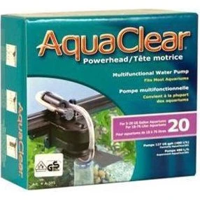 AquaClear 20 powerhead – kompakt cirkulation 480 l/t