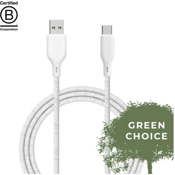 ËSSENTIALS by Upström 60W USB-A til USB-C-kabel, 2,5 m, 480 Mbps