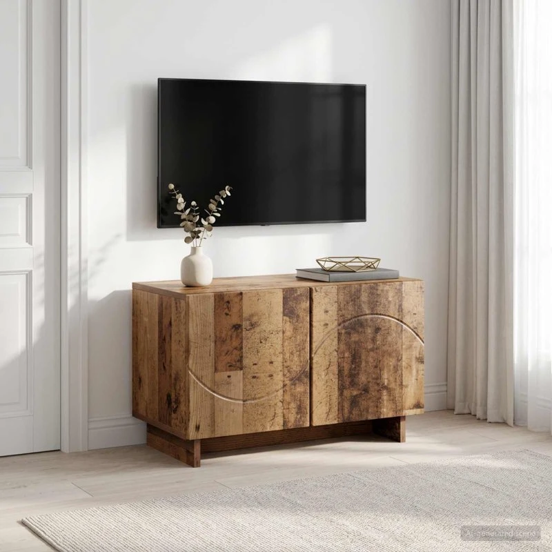 vidaXL TV-bord i gammelt træ, 60 x 34,5 x 40 cm