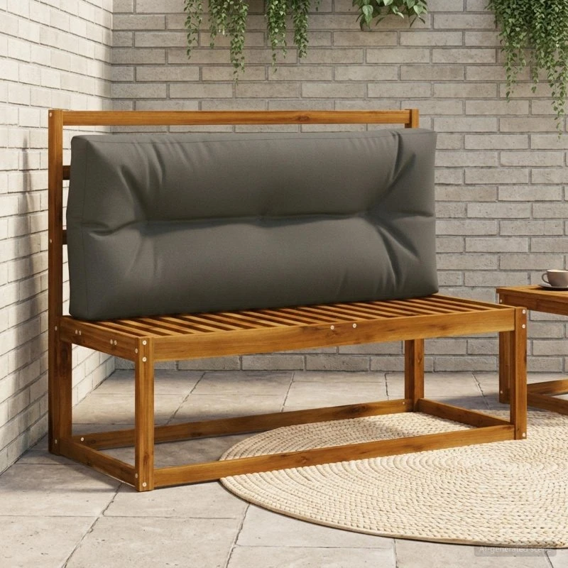 vidaXL VIANEN Pallerygpute Antracit 120 x 60 x 12 cm