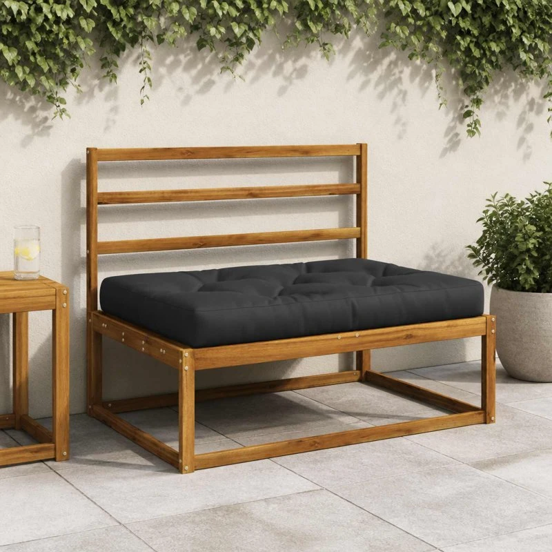 vidaXL VIANEN Pallesædepude - Mørk blå - 120 x 80 x 12 cm
