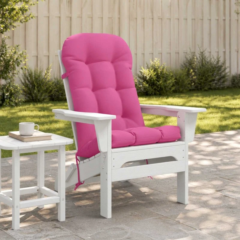 vidaXL PUTTEN Solsengspude, Lyserød, 48 x 112 x 10 cm