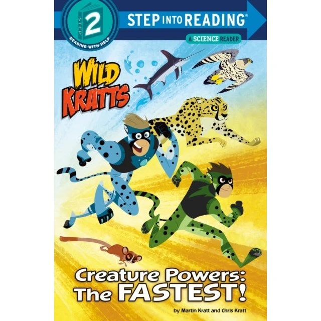 Wild Kratts: Creature Powers: The Fastest! (Step 2 Læsebog)
