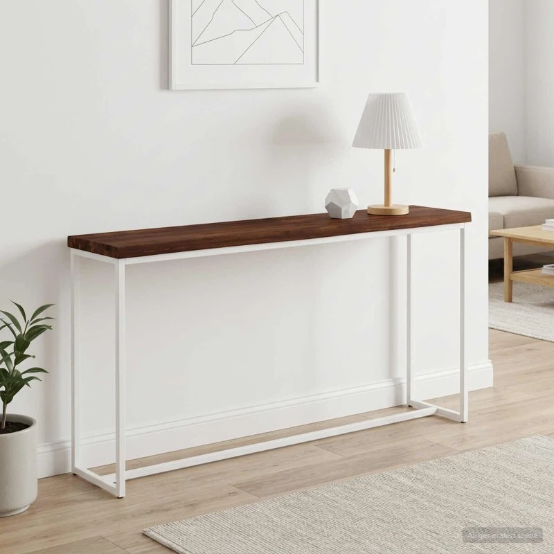 vidaXL Bordplade i massivt akacietræ 160 x 30 x 3,2 cm - Mørk brun