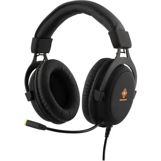 Deltaco Gaming Headset GAM-030 med LED, sort