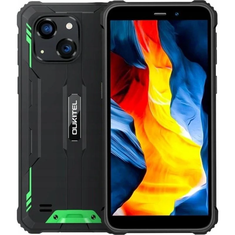 OUKITEL G2 Smartphone 6" 4/64GB Grøn Android 14