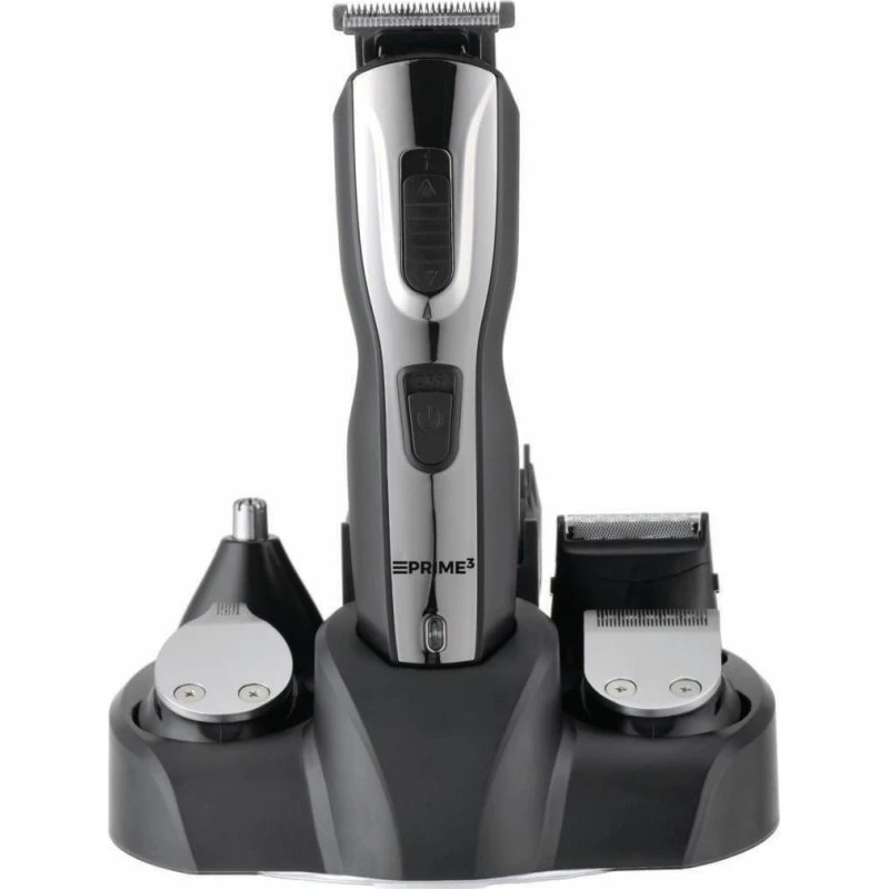 PRIME3 STR11 5-i-1 Hårtrimmer - Sort/Grå