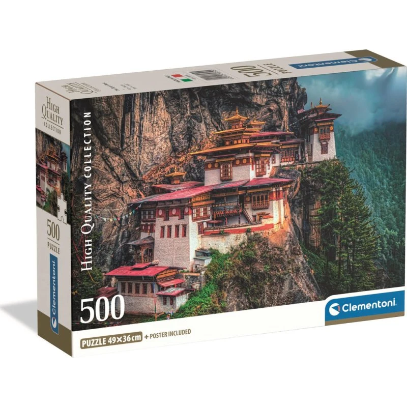 Clementoni HQC The Tiger's Nest 2026 Puslespil - 500 brikker