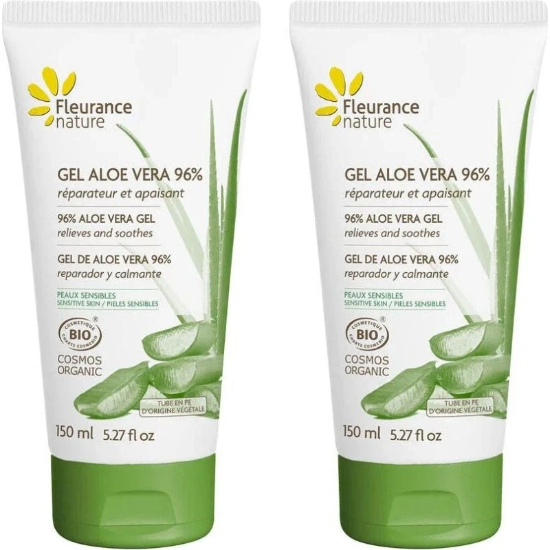 Fleurance Nature Aloe Vera Gel 96% - 2x150ml