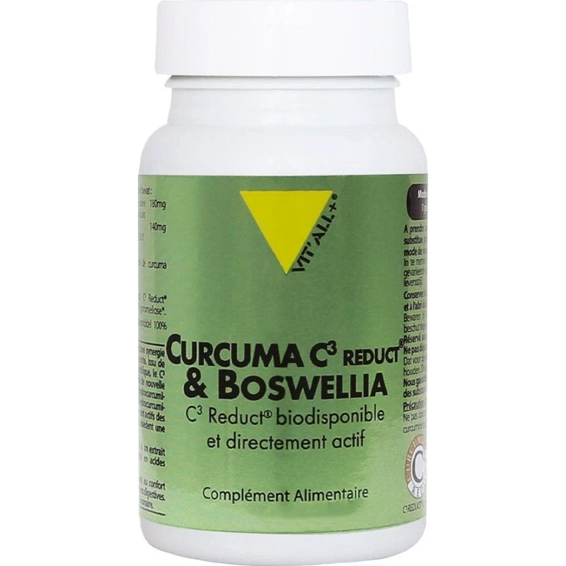Vit'All+ Gurkemeje C3 Reduct® & Boswellia - 30 kapsler