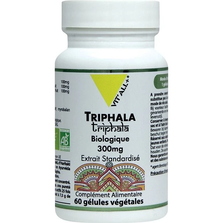 Vit'All+ Triphala Bio 300mg Ekstrakt - 60 Kapsler