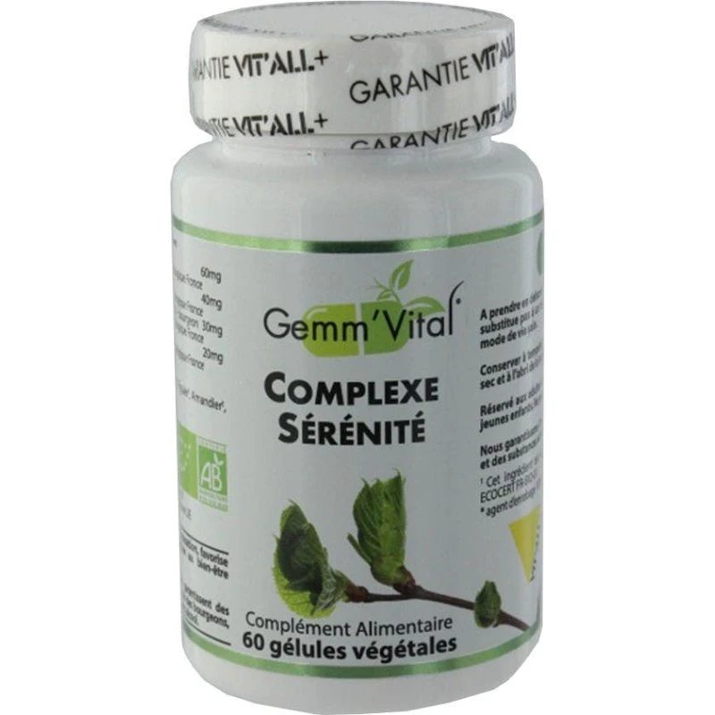 Vit'All+ Økologisk Serenity Complex 60 kapsler