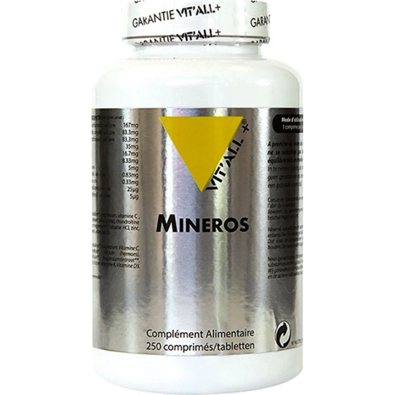 Vit'All+ Mineros 250 tabletter