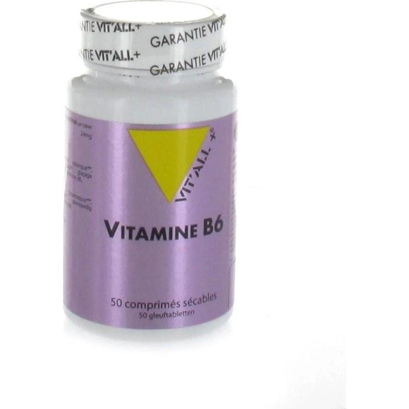 Vit'All+ Vitamin B6 - 50 Tabletter