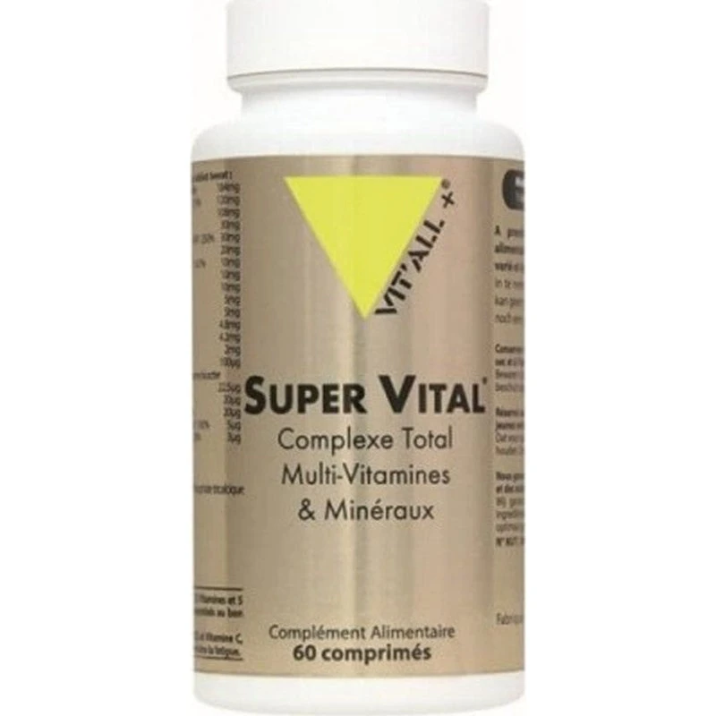 Vit'All+ Super Vital Multi-vitaminer/Multi-mineraler 60 tabletter