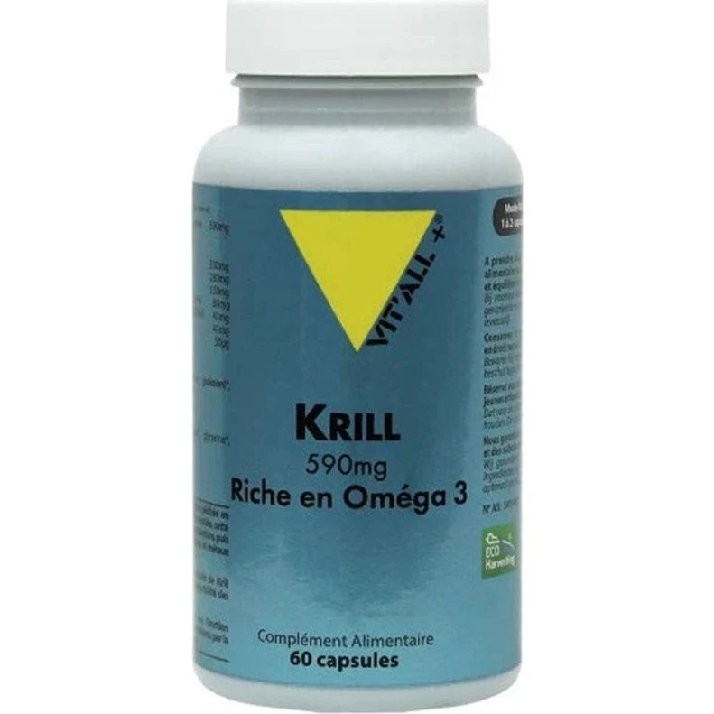 Vit'All+ Krill 590mg - 60 kapsler