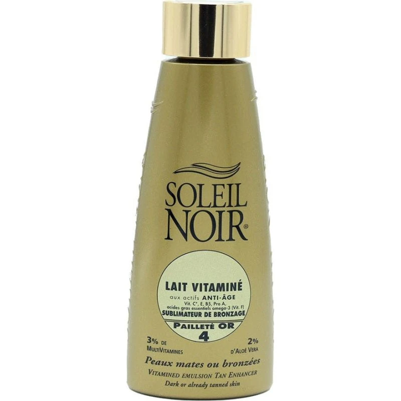 Soleil Noir N°36 Vitamin Milk Tanning Sublimator 150ml Guld