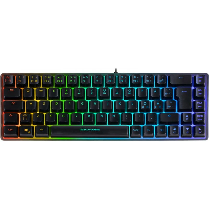 Deltaco Gaming DK240 60% RGB membrantastatur – Sort