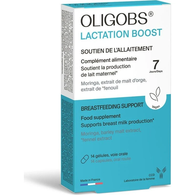 Oligobs Lactation Boost Amningsstøtte - 14 kapsler