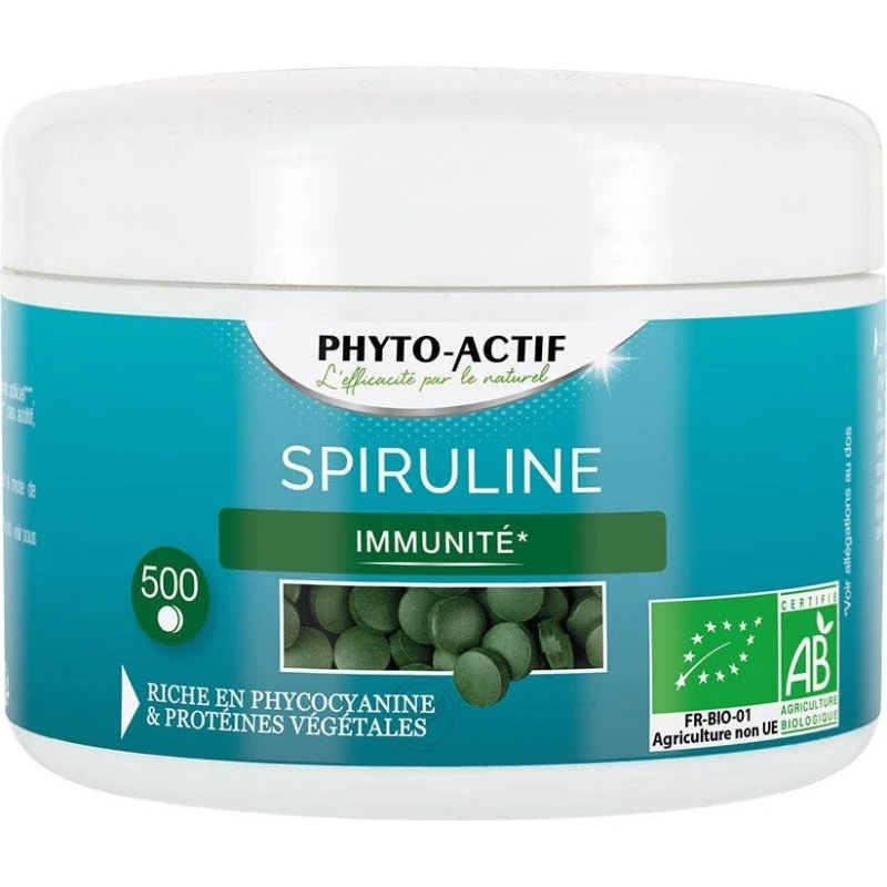 Phyto-Actif Spirulina Bio 500 Tabletter 250 g