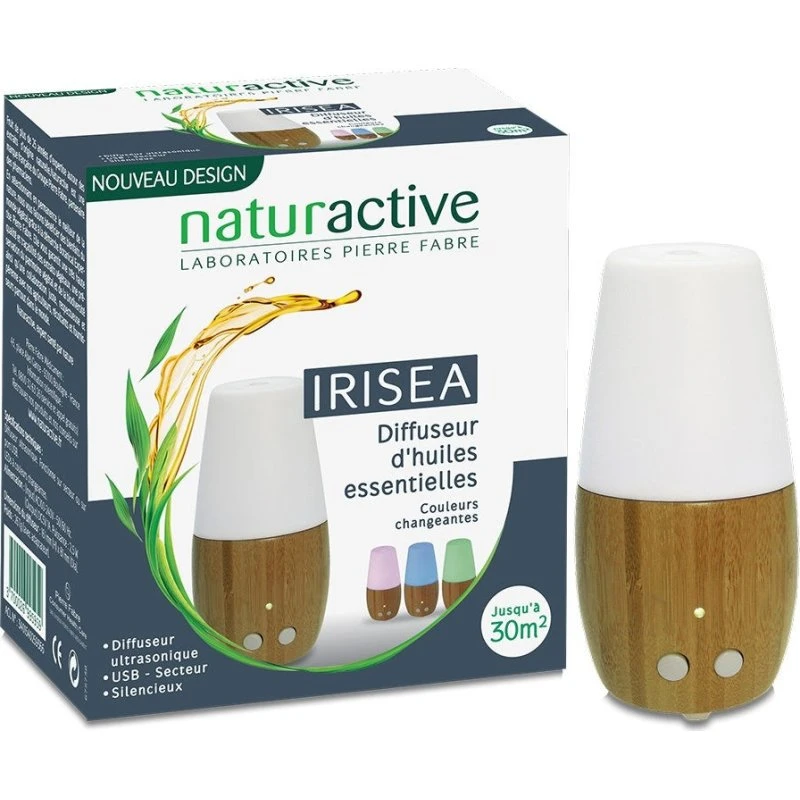 Naturactive IRISEA Diffusor til æterisk olie, skiftende farver 40ml