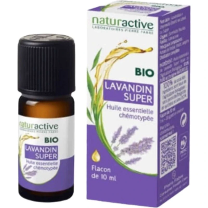 Naturaktiv Lavandin Super BIO æterisk olie, 10ml