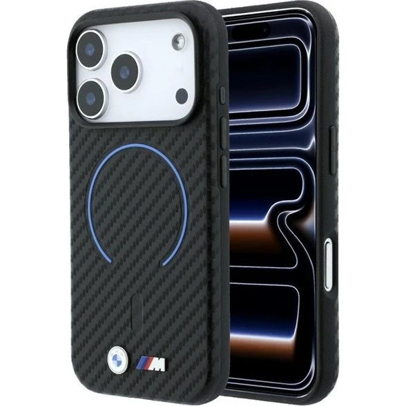 BMW M Carbon Printed Ring MagSafe Case til iPhone 17/18 Pro Max