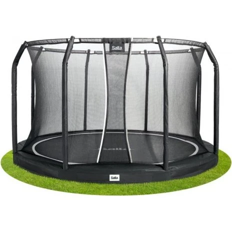Salta Premium Ground Combo 251 cm trampolin – sort