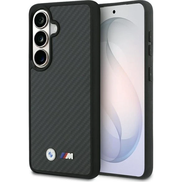BMW M Kevlar Logo MagSafe Case til Samsung Galaxy S26 - Sort