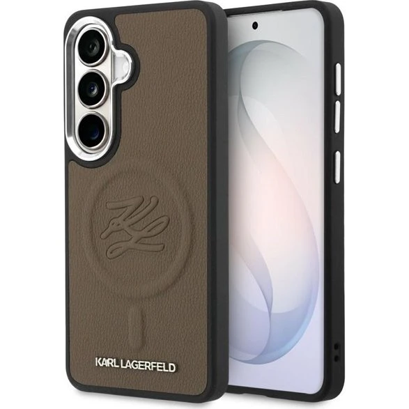 Karl Lagerfeld MagSafe Case til Samsung Galaxy S26 - Brun