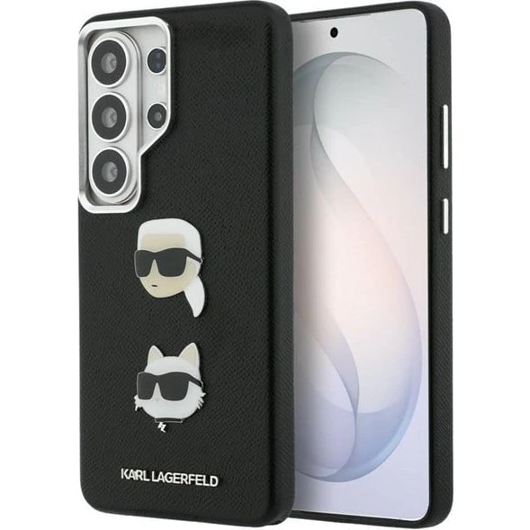 Karl Lagerfeld Saffiano Double Heads Metal Case til Samsung S26 Ultra