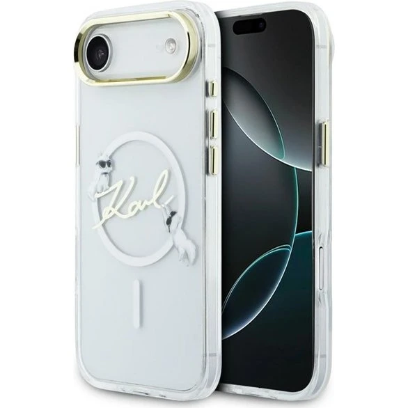 Karl Lagerfeld IML Choupettes MagSafe iPhone Air Case - Clear