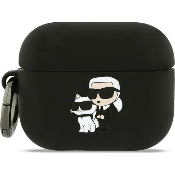 Karl Lagerfeld Karl & Chaupette 3D Silicone Case til AirPods Pro 3