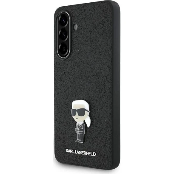 Karl Lagerfeld Fixed Glitter Ikonik Logo Metal Pin til Samsung A56
