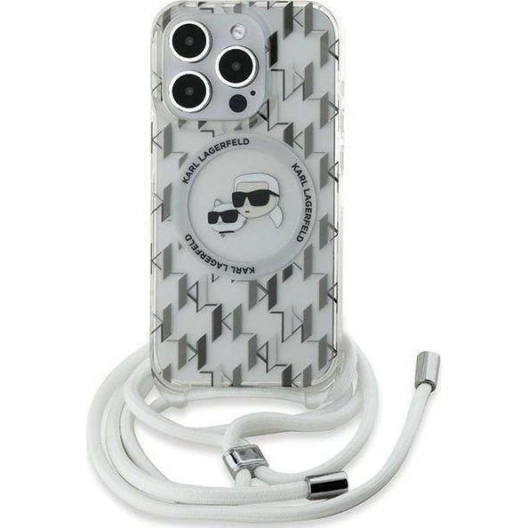 Karl Lagerfeld IML Crossbody MagSafe Case til iPhone 15 Pro Max
