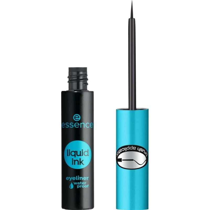 Essence Liquid Ink vandfast eyeliner, sort 3 ml