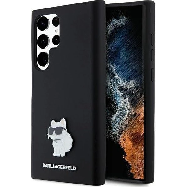 Karl Lagerfeld Choupette Silicone Case til Samsung Galaxy S24 Ultra