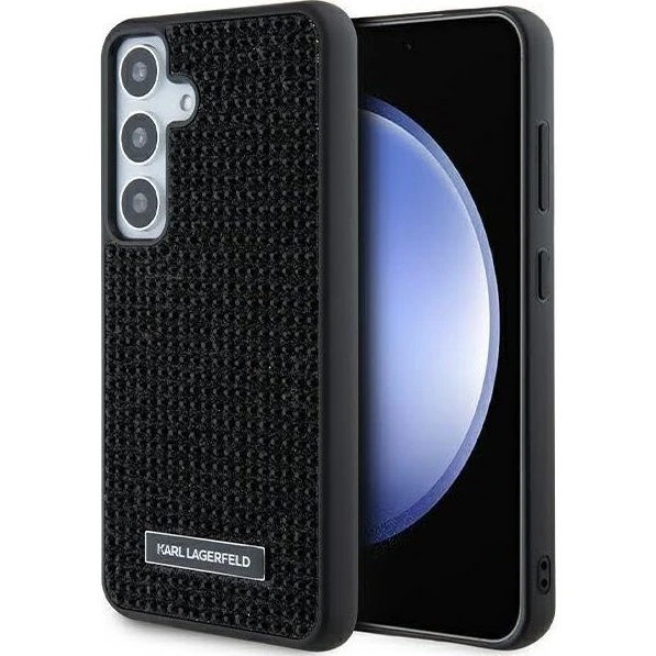Karl Lagerfeld Rhinestone Metal Logo Case til Samsung Galaxy S24+